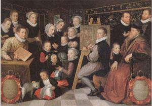 Surrounded by His Household (mk05), VEEN, Otto van